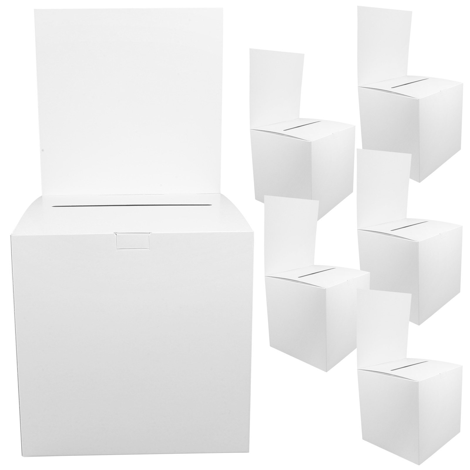 Party Games Night - 6 scatole per lotterie, contenitori multifunzionali